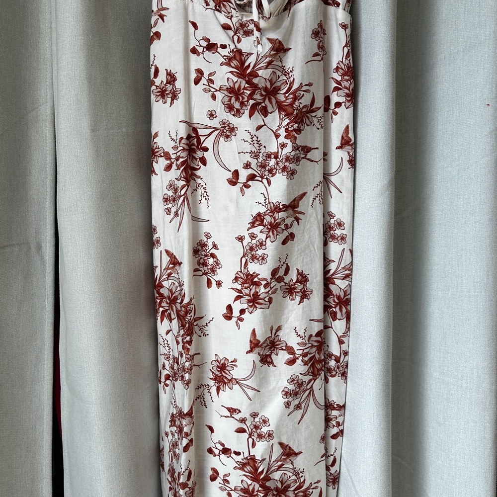 Floral Print Maxi Dress